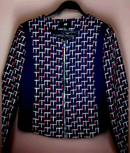 Tweed jacke blazer - h&m,