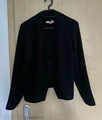 Damen blazer schwarz 36 - schwarz, gr.