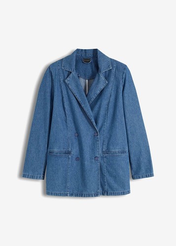 Eleganter blazer aus leichtem - eleganter,