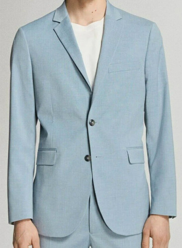 Mango herren sakko blazer blau - mango,