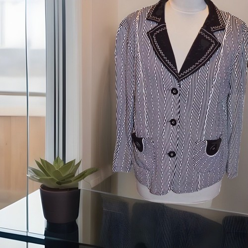 Blazer schwarz weiß rsn - blazer,