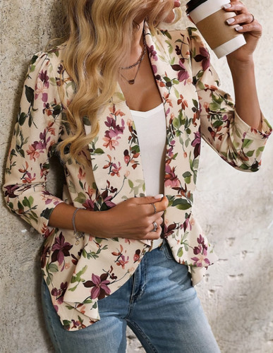 Eleganter damen blazer mit - eleganter,