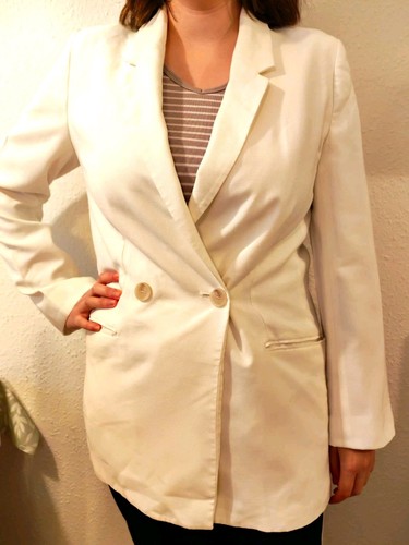 Damen blazer weiß langarm - damen,
