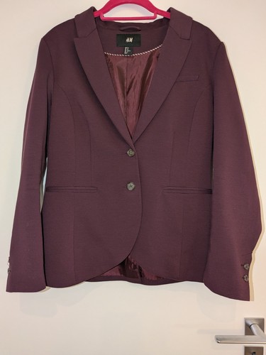 Blazer bordeaux dunkelrot von