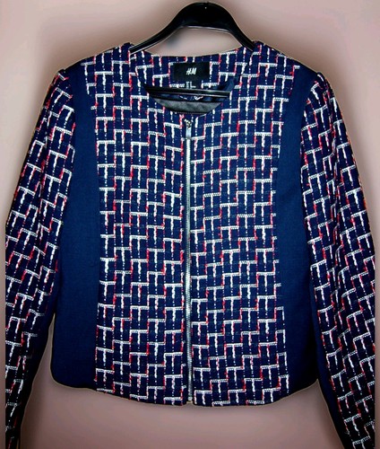 Tweed jacke blazer - h&m,