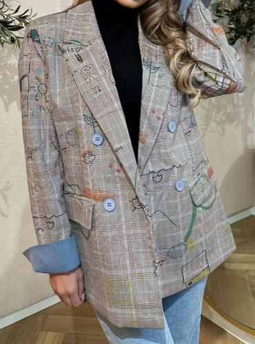 Eleganter damen blazer - eleganter,