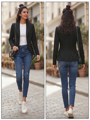 Eleganter damenblazer manila - eleganter,