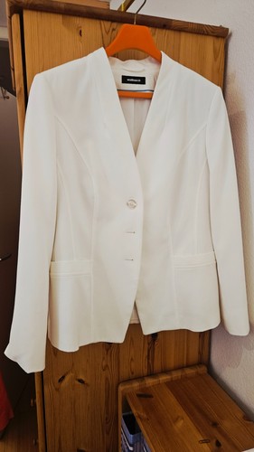Eleganter weißer damenblazer - eleganter,