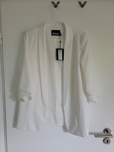 Moderner blazer weiß - moderner, blazer,