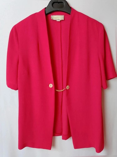 Vintage blazer fuchsia - blazer,