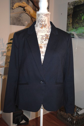 Eleganter dunkelblauer blazer - eleganter,