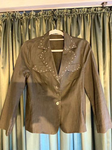Ambiente damen leinen blazer - damen, leinen-blazer