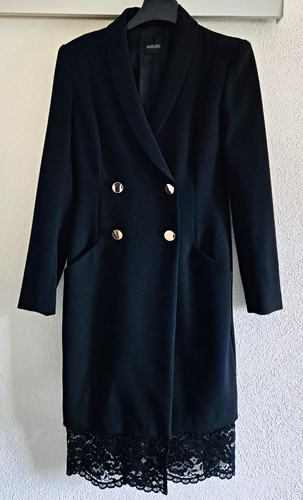 Madeleine blazerkleid schwarz - blazerkleid,