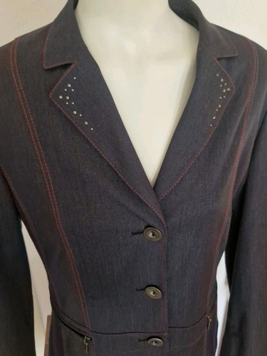 Lebek jeansblazer tailliert - lebek,