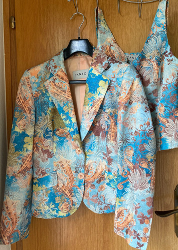 Blazer und top - blazer, 2-teilig