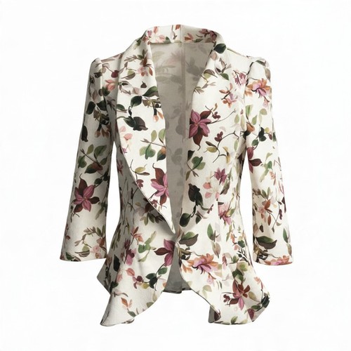 Leichter blumenblazer größe - leichter,