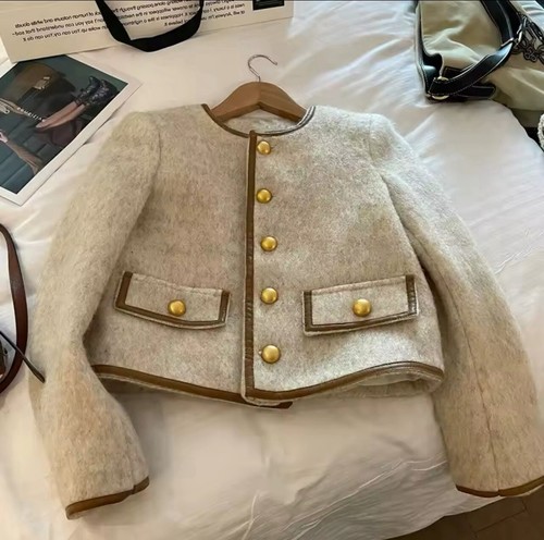 Vintage cropped tweed - cropped, jacket