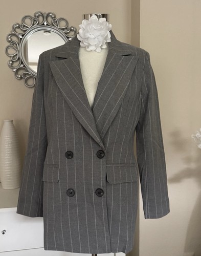 Oversize nadelstreifen long - oversize,