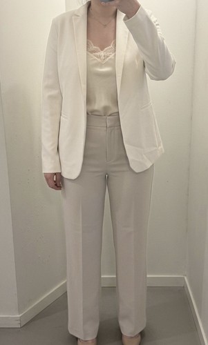 Eleganter weißer blazer - eleganter,