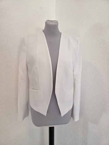 Eleganter blazer in weiß - blazer,