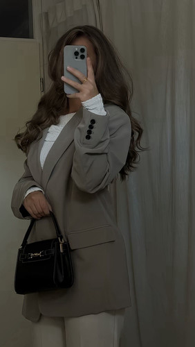 Pull bear damen - blazer, beige